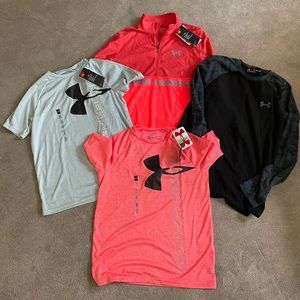 UnderArmour Boys XL shirt lot